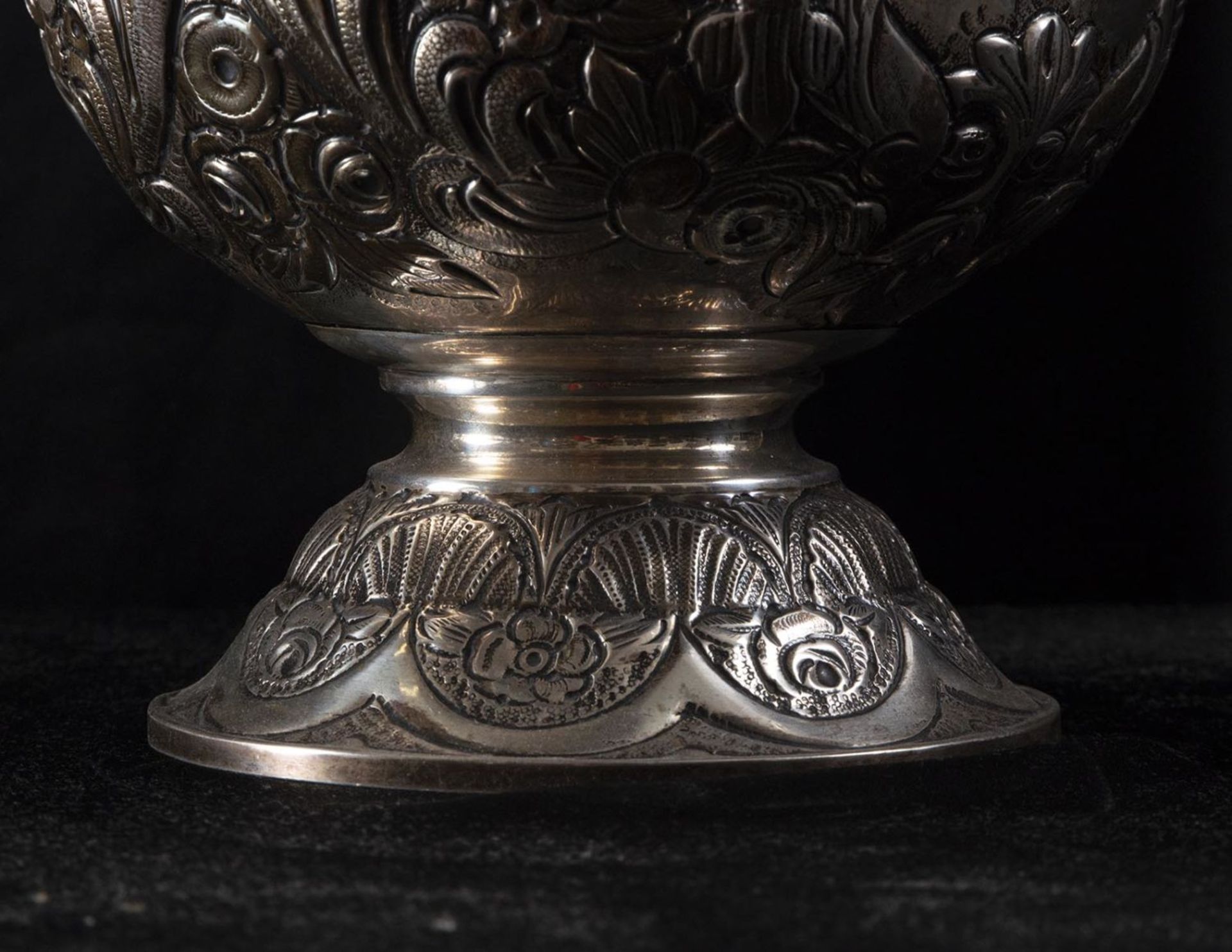Large 925 Sterling Silver Jug, 19th century - Image 5 of 5