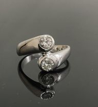 “You and Me” Ring White Gold and Diamonds