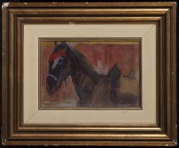 Horse, Segundo Matilla (Madrid, 1862-Teyà, Barcelona, ​​1937), Spanish school of the 19th - 20th cen