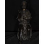 Patinated bronze sculpture Grand Tour of Saint Peter, 19th century, Italy