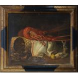 Still Life of Lobster and Oysters, 18th century Italian school