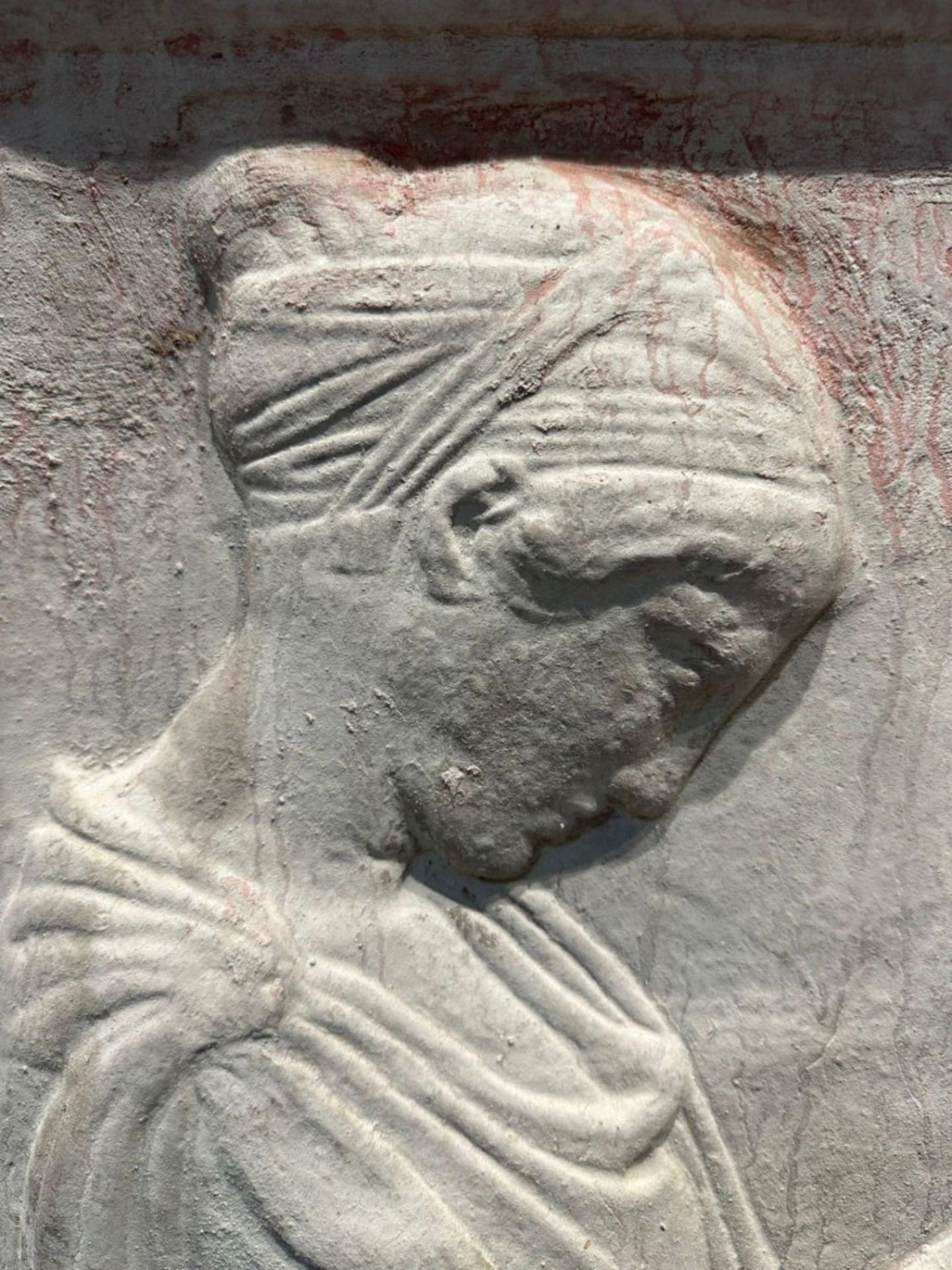 Antefix, Roman sculpture in terracotta, early 20th century - Bild 6 aus 6