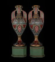 Pair of Large Vases called from the Alhambra, 19th century - early 20th century