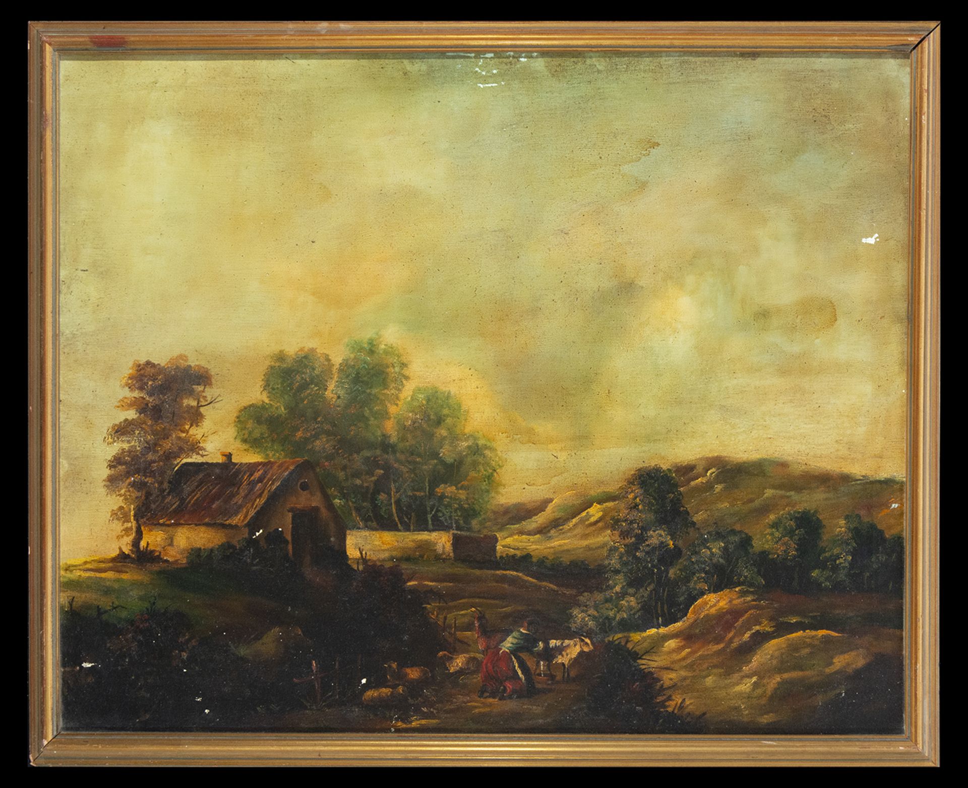 Landscape with Shepherd, 19th century