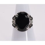 Oval Onyx Ring