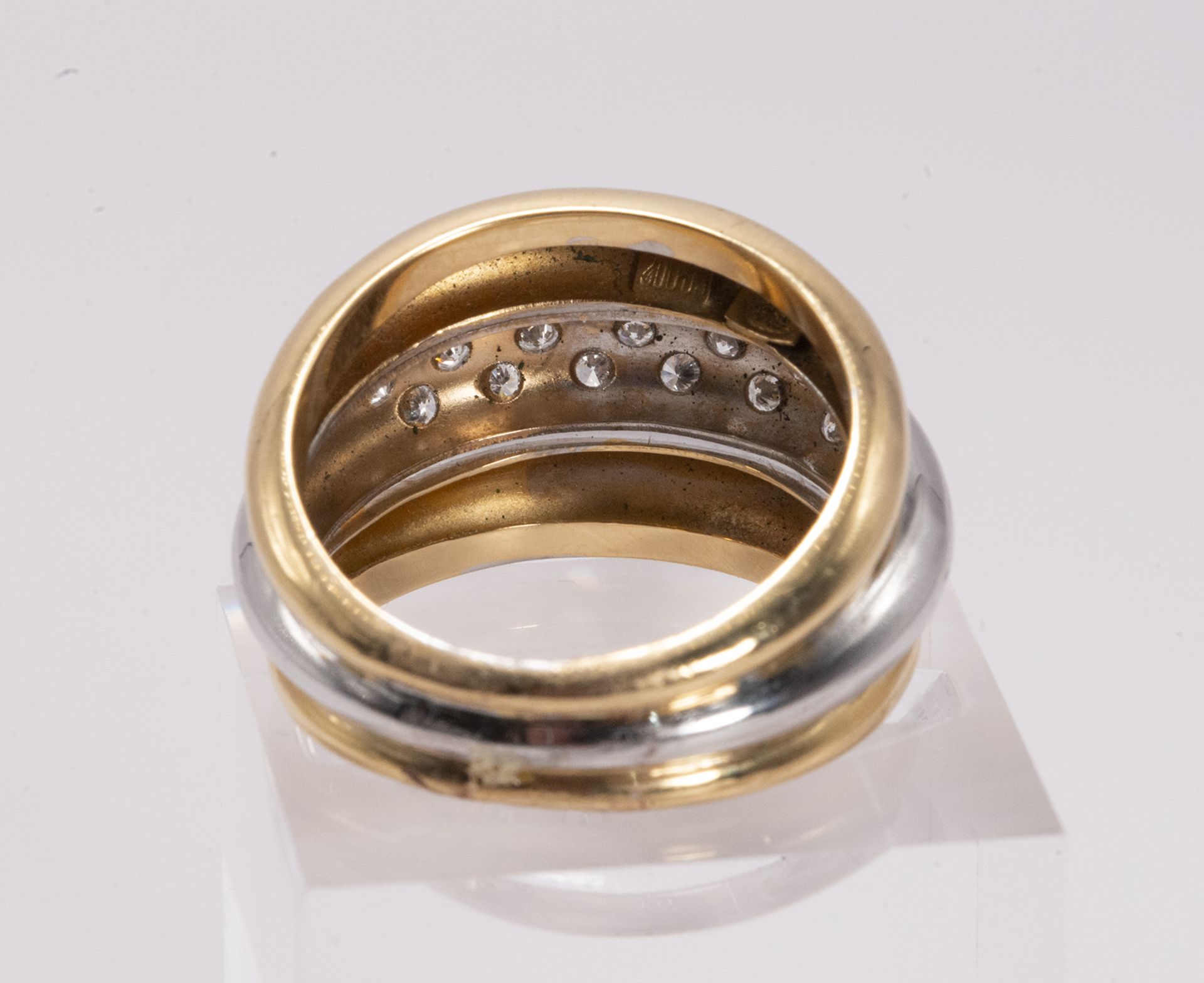 Two-tone Diamond Ring - Image 4 of 4