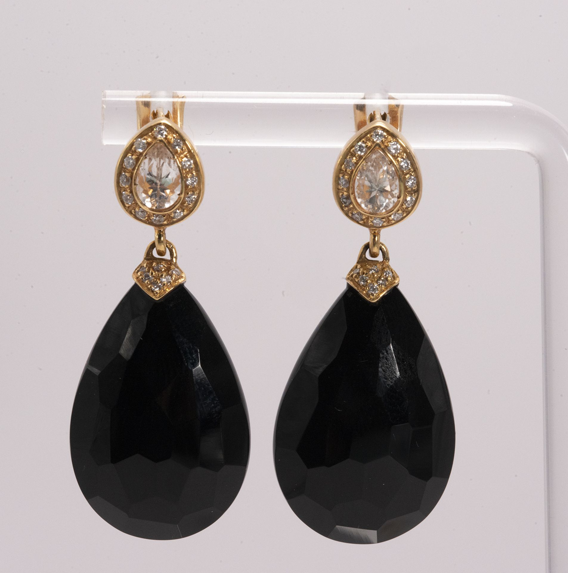 Elegance Black Earrings