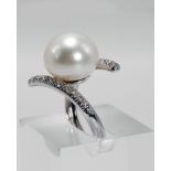 Cultured Pearl Ring