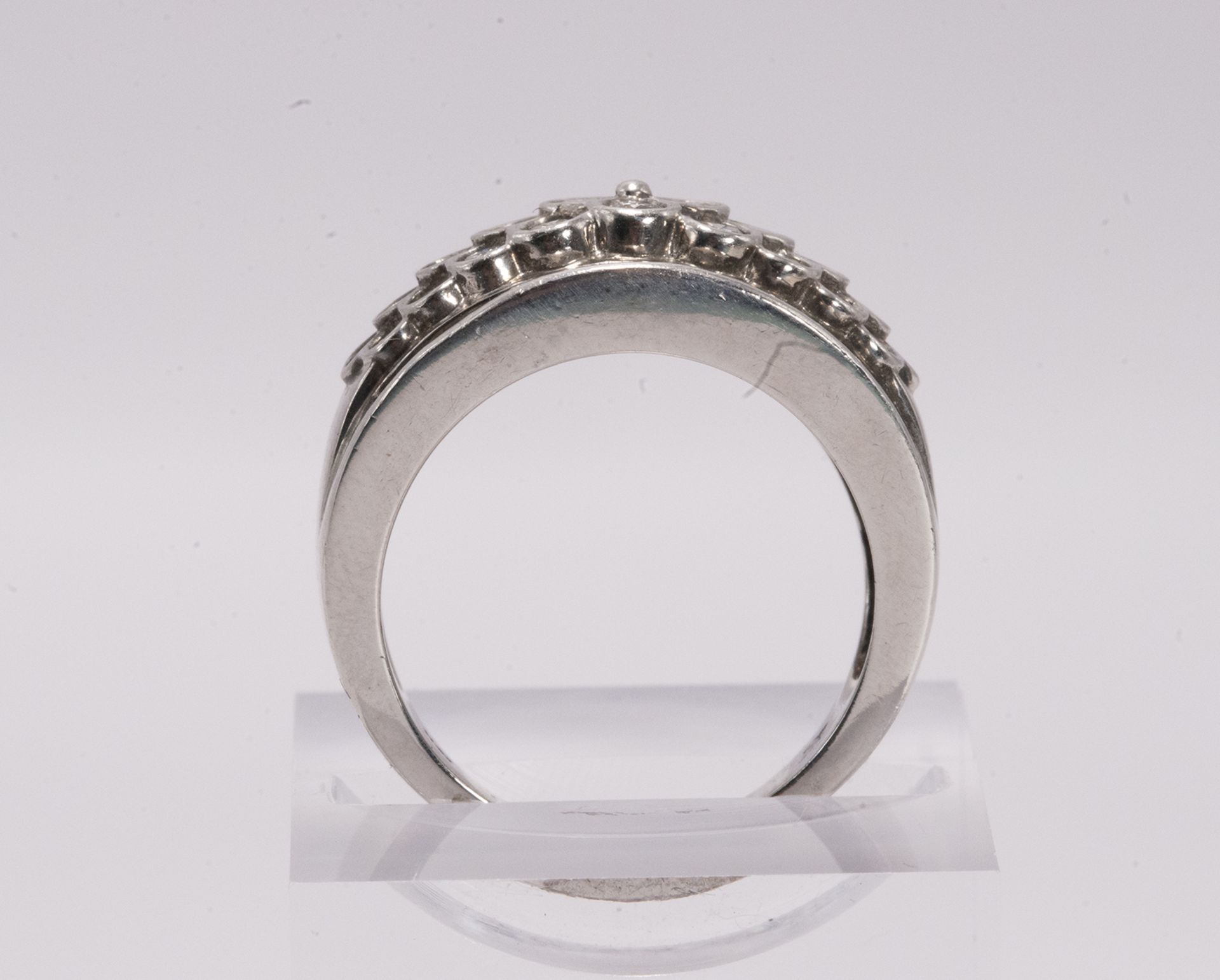 Double diamond cut ring - Image 6 of 6