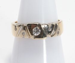 Bicolor Diamond Ring