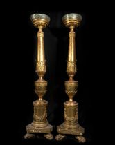 Pair of Italian Neoclassical Torcheros from the 18th century