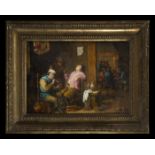 Flemish Scene in the Interior of a Tavern, follower of David Teniers the Younger, Flemish school of 