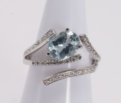 Aquamarine Ring