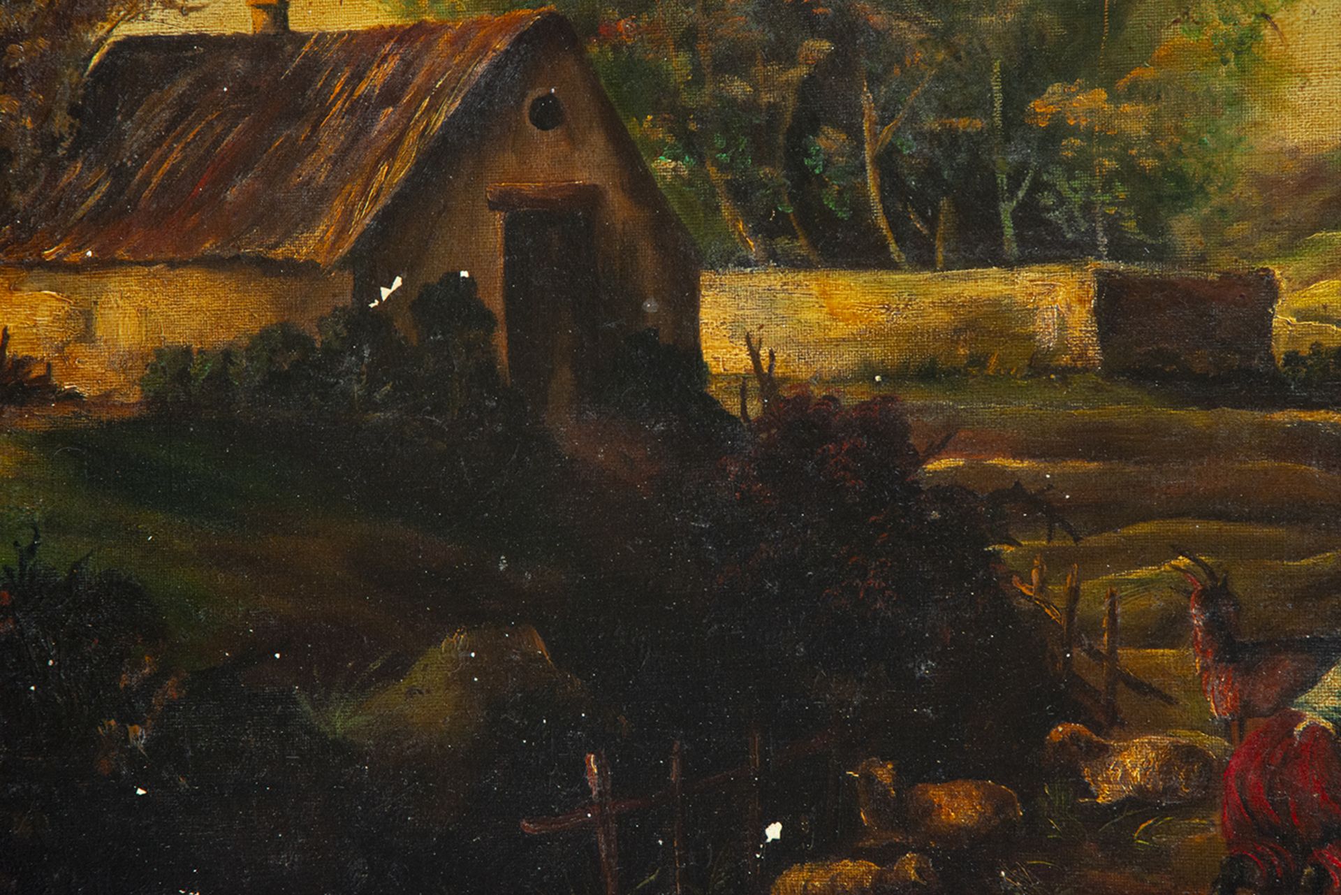 Landscape with Shepherd, 19th century - Bild 4 aus 5