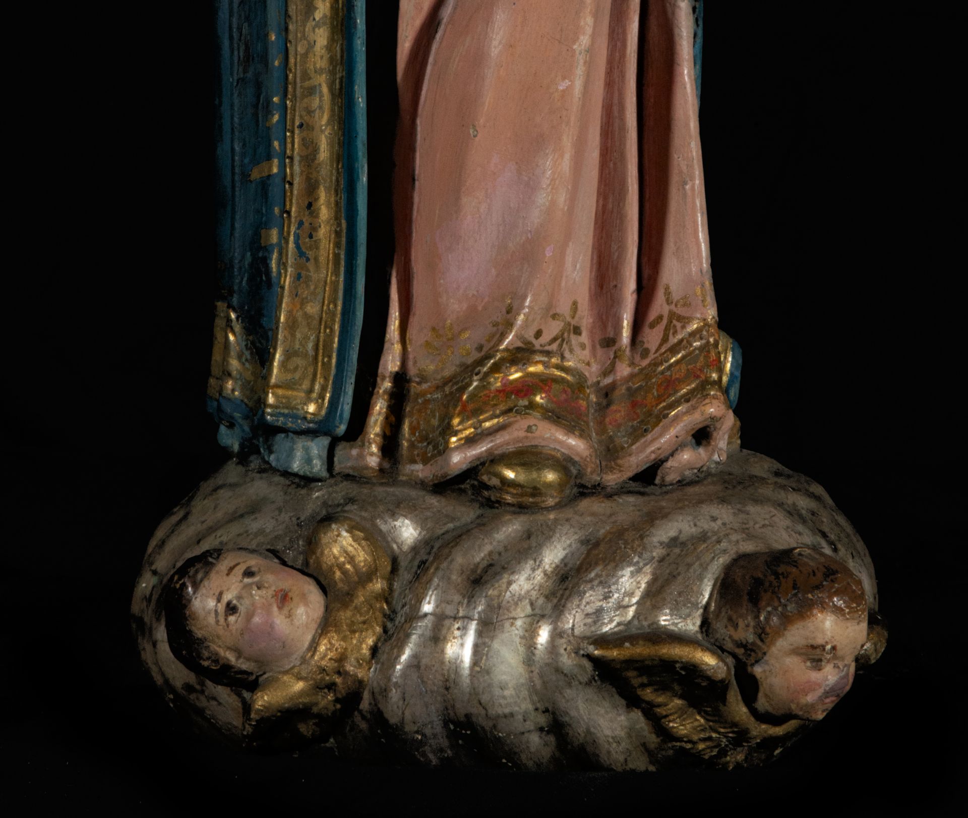 Great Virgin of Pilar with Child in arms from the 17th century (Castilla or Andalusia) - Image 9 of 10