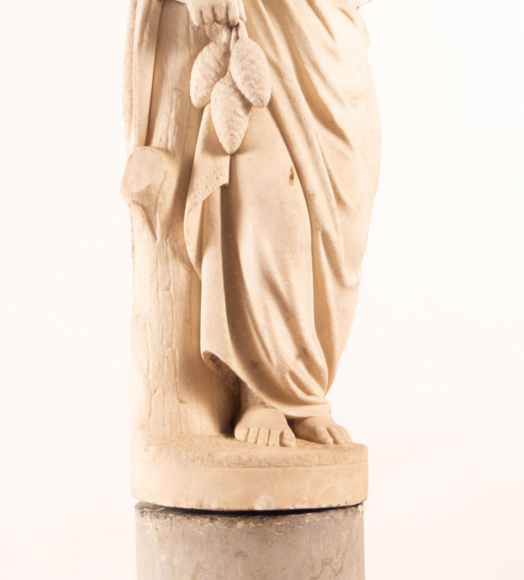 Marble figure of a Samaritan, France, 18th century - Image 10 of 12