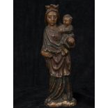 Exquisite Virgin and Child, possibly 17th century French Burgundy school