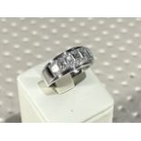 White GOLD and diamond ring