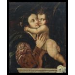 17th century Italo-Flemish School, probably Lombardy, Virgin with Child in Arms