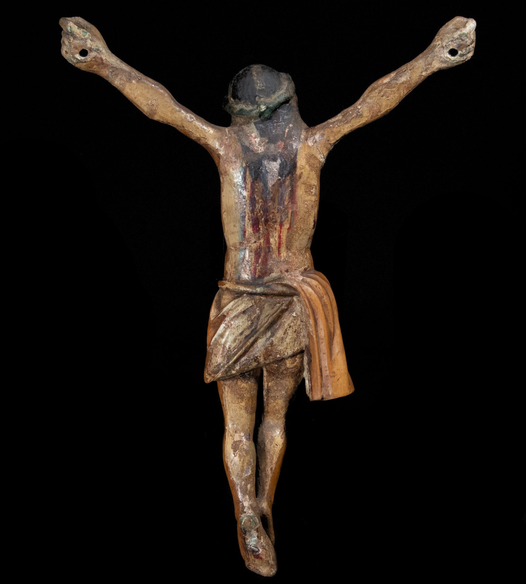 Rare Christ in Boxwood 15th Century German Gothic - Image 4 of 4