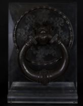 Important and Large German Gothic Door Knocker or Knocker from the 15th century to the early 16th ce