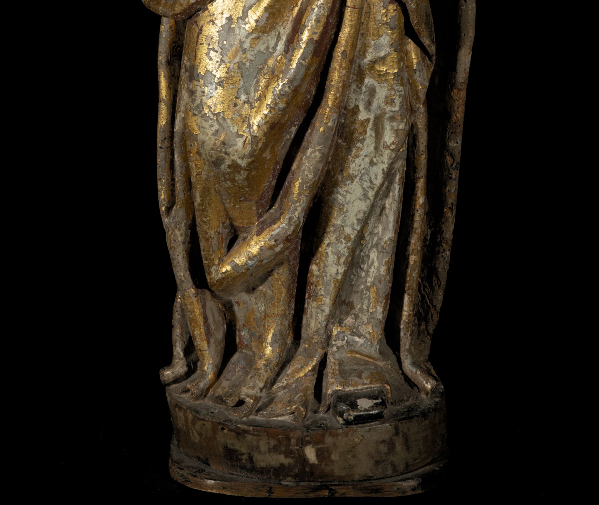 Brabant school of the 15th century - early 16th century, Great Virgin Sorrowful - Image 3 of 8