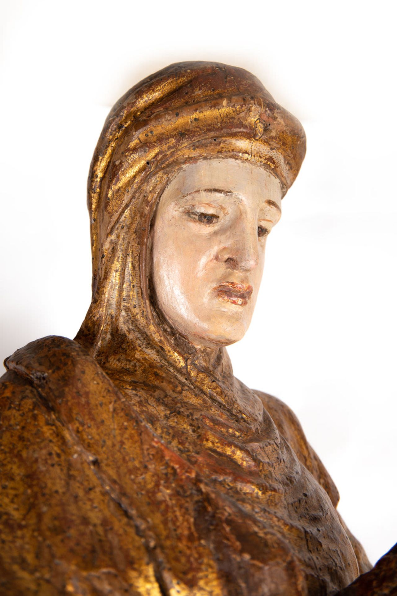 Important sculpture of Sainte Anne, school of Alonso de Berruguete (Paredes de Nava, c.1490-Toledo,  - Image 10 of 11