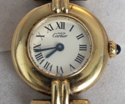 Cartier Must Vermeil 24mm