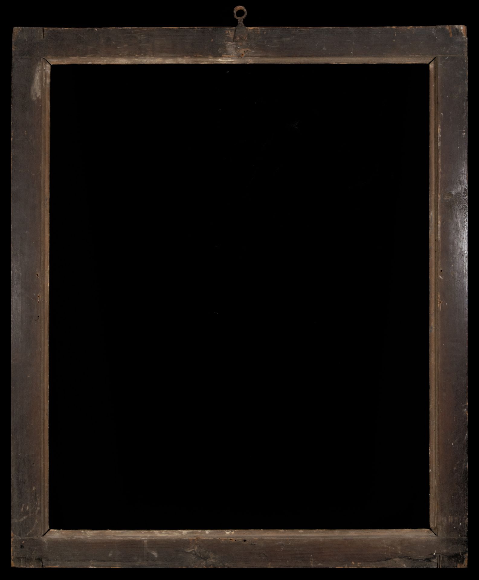 Spectacular antique sgraffito frame from the 16th century Hispanic Flemish from the 16th century - Image 7 of 7