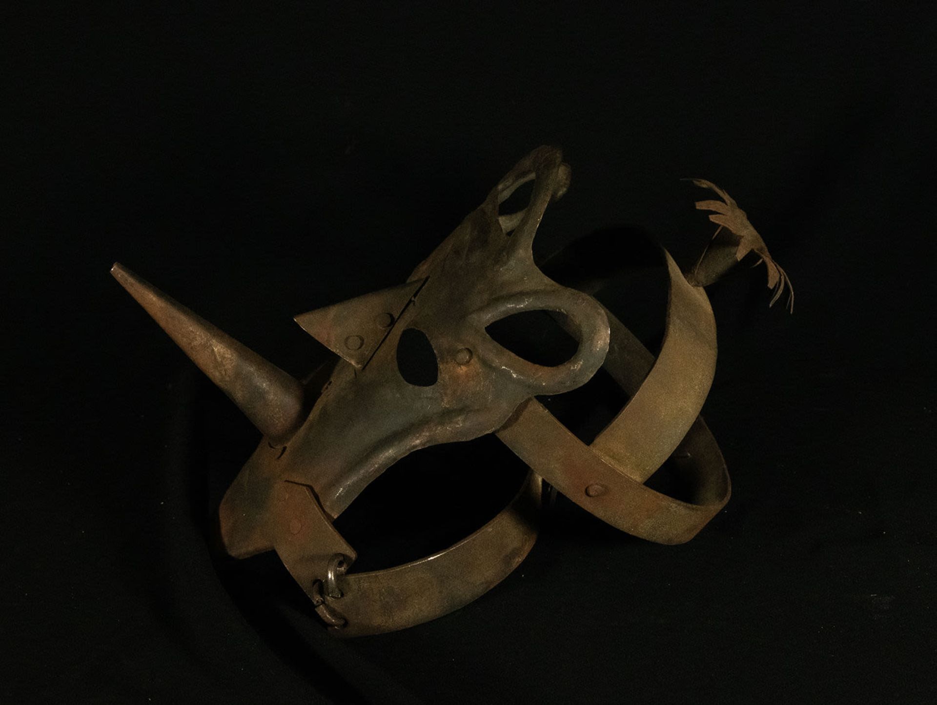 Model reproduction of a German shame mask, following models of the 17th century, 20th century - Image 2 of 3