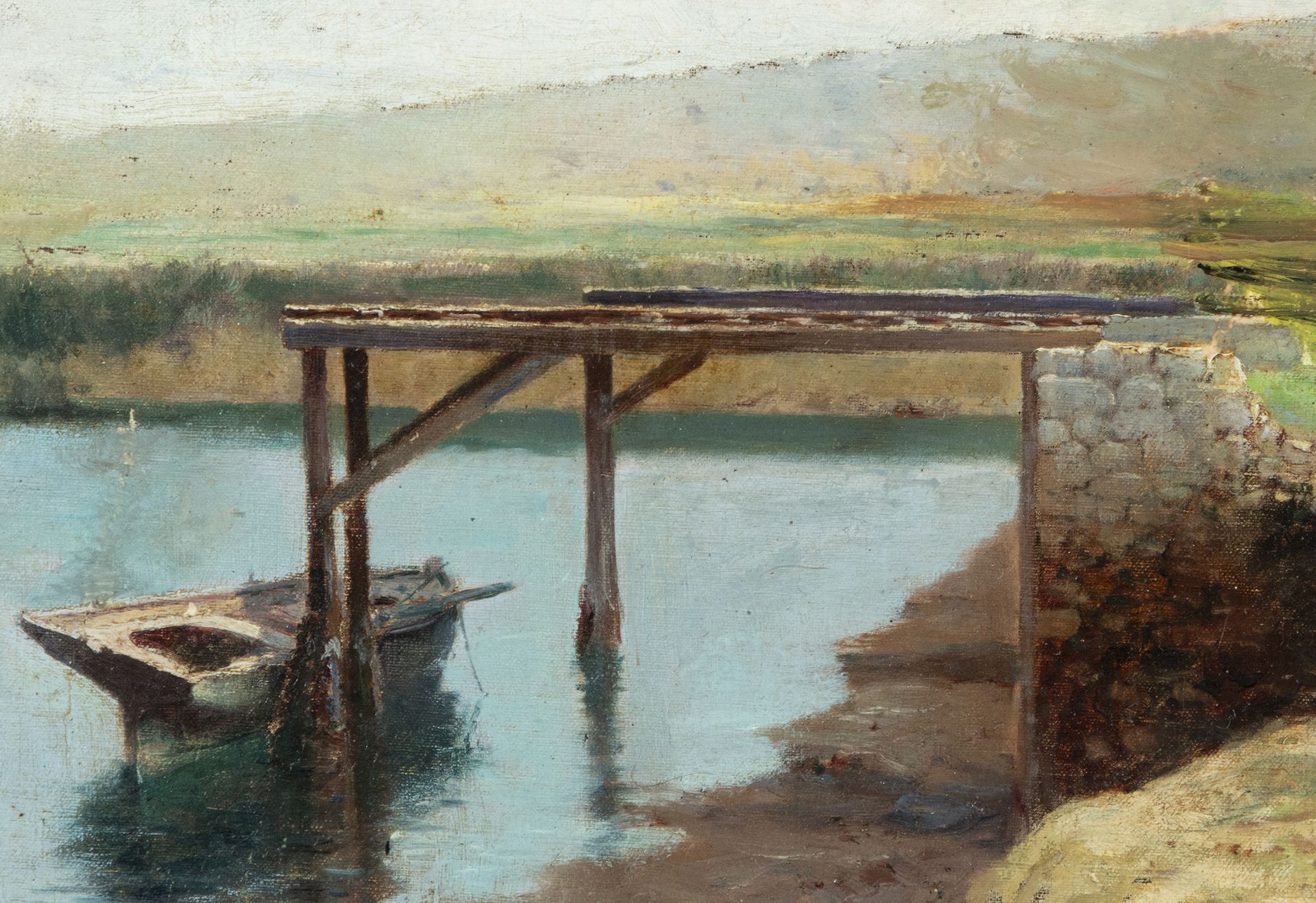 Tomás Campuzano y Aguirre (Santander, January 5, 1857-Becerril de la Sierra, August 9, 1934), River  - Image 4 of 6