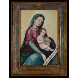 Follower of Juan Correa de Vivar (Mascaraque, Toledo, c. 1510 - April 16, 1566), Virgin with Child i