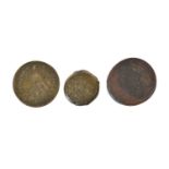 3 x Ptolemaic Kings of Egypt Coins, comprising: (2x) Ptolemy IV Philpator (221-201BC), AE40 and