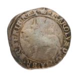 Charles I, Halfcrown, Tower under the King issue, 14.88g, mm. crown (1635-6) type 3a1, obv. King