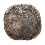 Charles I, Halfcrown, Late Declaration Issue; possibly Shrewsbury 1644, 12.65g, mm. unclear, obv.