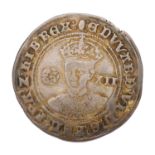Edward VI, Third Period (1550-3) Shilling, 5.74g, mm. tun, facing bust with rose and value to either