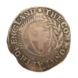 Commonwealth, Shilling 1653, (5.6g) mm. sun, (Bull 124, ESC 987, S.3217); some double-struck letters