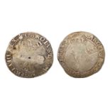 2x Charles I, Shillings, Tower Mint, 1630-1 (5.49g) mm. plume, group C, third bust, type 2a, oval