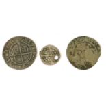 Henry VIII, Second Coinage (1526-44) Half Groat, (1.23g) mm. Catherine wheel, Canterbury Mint,
