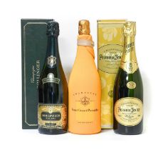 Bollinger R.D. 1982 Extra Brut Champagne (one bottle), Perrier Jouet 1998 Vintage Grand Brut