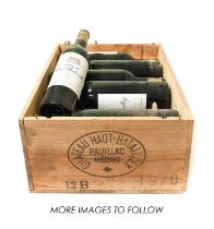 Château Haut-Batailley 1970 Pauillac (twelve bottles)