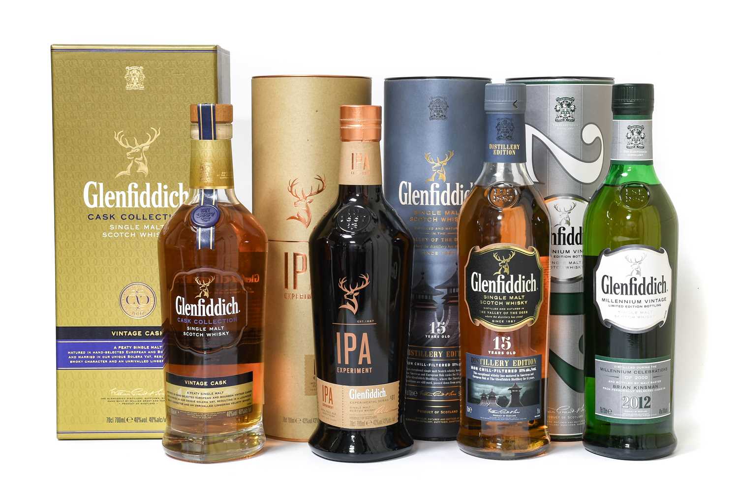 Glenfiddich Cask Collection Single Malt Scotch Whisky, 'Vintage Cask