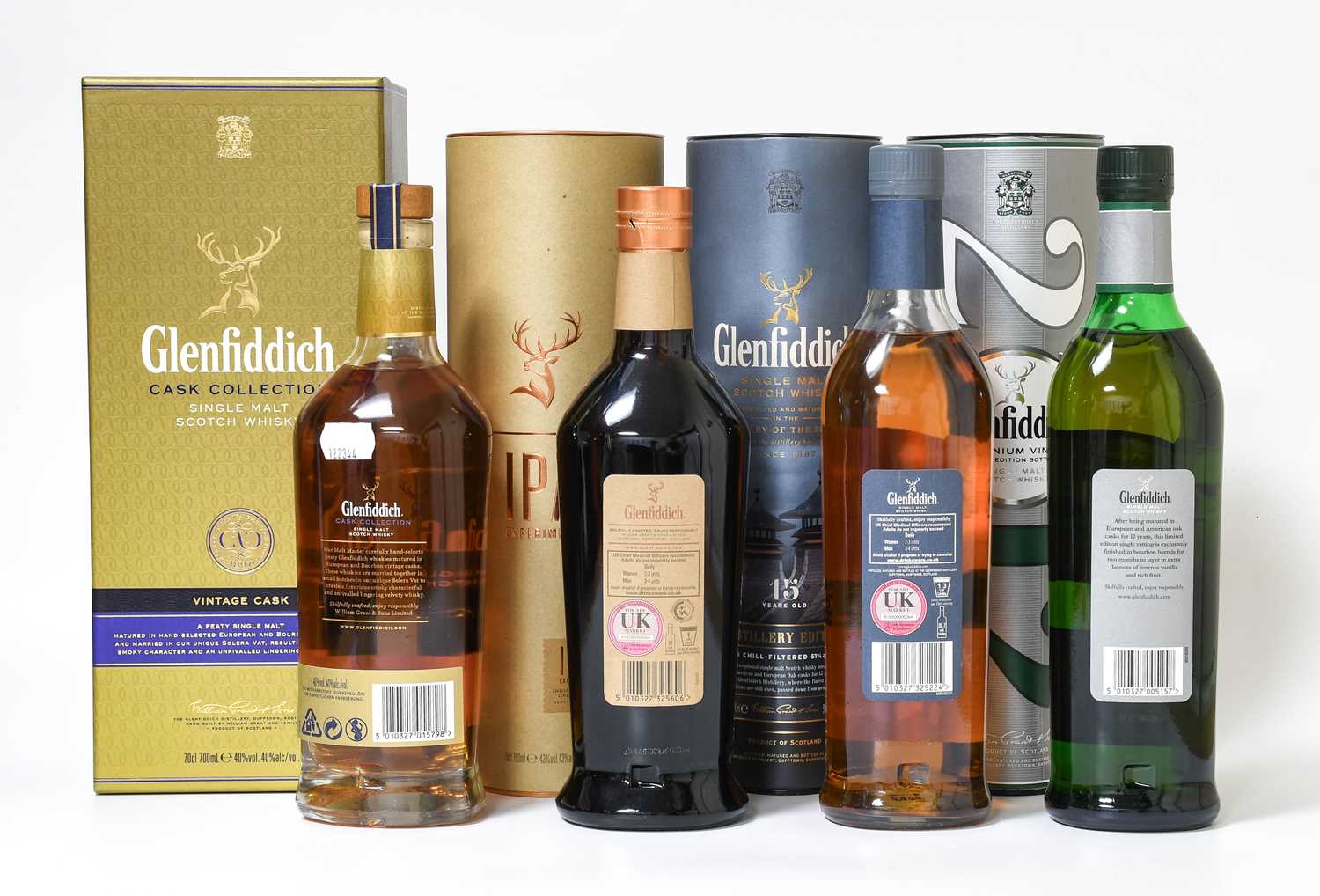 Glenfiddich Cask Collection Single Malt Scotch Whisky, 'Vintage Cask
