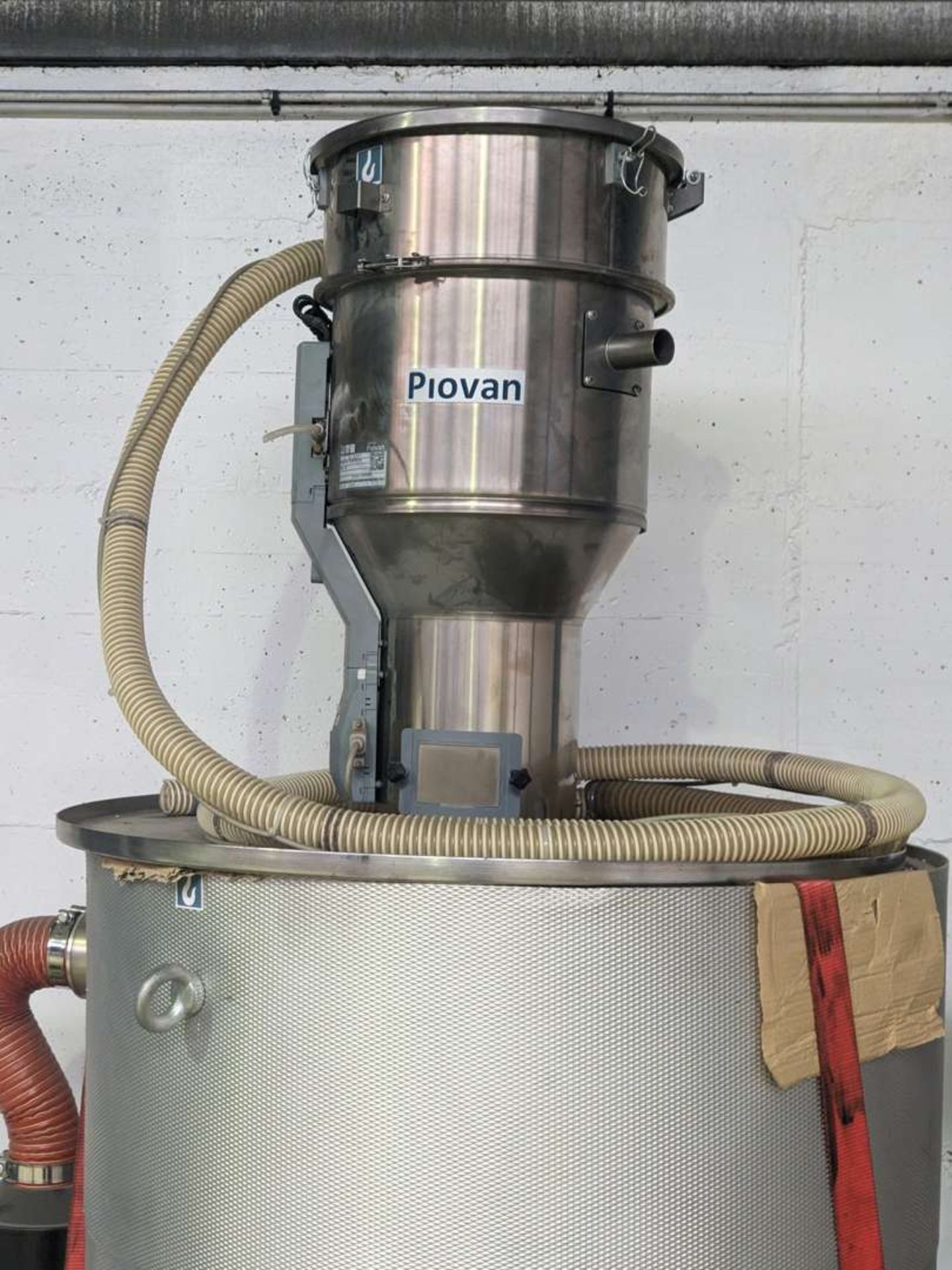 PIOVAN TN Isolated Hopper 600 + High moisture analyzer temperature DP622 + Feed turbine F48 - Bild 4 aus 10