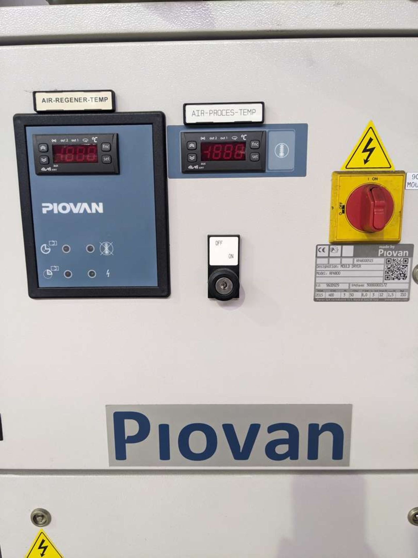 PIOVAN TN Isolated Hopper 600 + High moisture analyzer temperature DP622 + Feed turbine F48 - Image 10 of 10