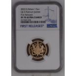 2022 Gold Sovereign Platinum Jubilee Proof NGC PF 70 ULTRA CAMEO #6319437-006 (AGW=0.2352 oz.)
