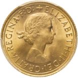 1958 Gold Sovereign PCGS MS65+ #43200885 (AGW=0.2355 oz.)