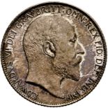 United Kingdom Edward VII 1902 Silver Sixpence Matte proof