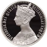 United Kingdom Elizabeth II 2021 Silver 10 Pounds (10 oz.) Gothic Portrait Proof NGC PF 69 ULTRA CAM