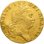 Great Britain, George III, 1788 Gold Guinea - Very Fine, Ex. Mount